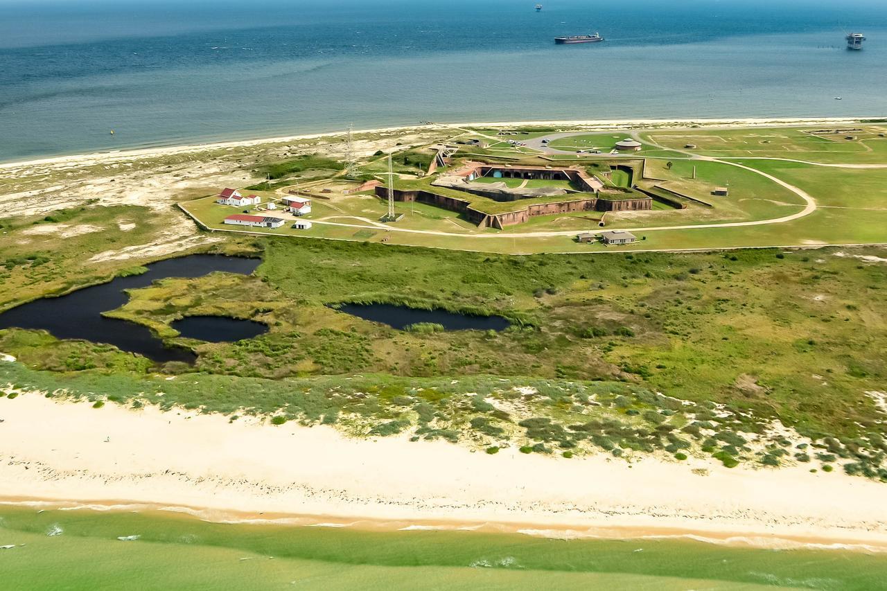 Wharf Apartment Orange Beach Bagian luar foto