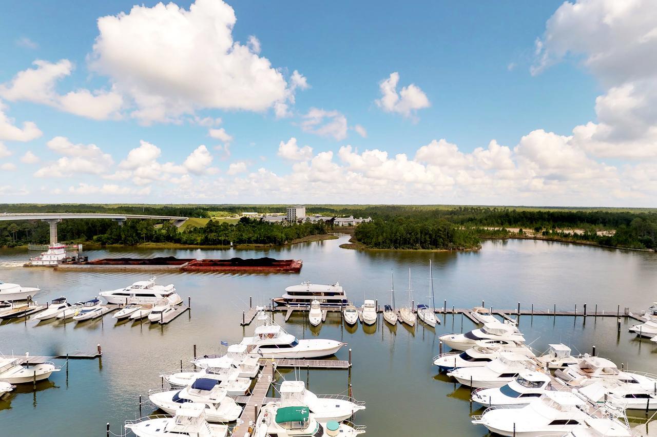 Wharf Apartment Orange Beach Bagian luar foto